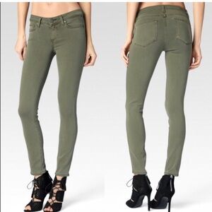 PAIGE Denim Skinny Jeans - Vintage Deep Juniper